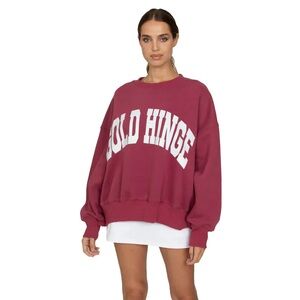 Gold Hinge wide arm sweatshirt
